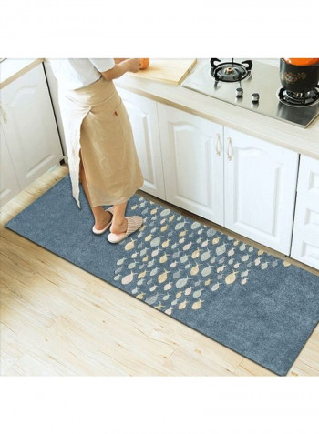 Modern Simple Cute Pattern Rectangle Comfy Anti-Slip Rug Blue 120*160(W*L)cmcm
