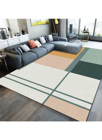 Home Floor Nordic Style Simple Rectangle Anti-Slip Bedroom Rug multicolour 120*160(W*L)cmcm