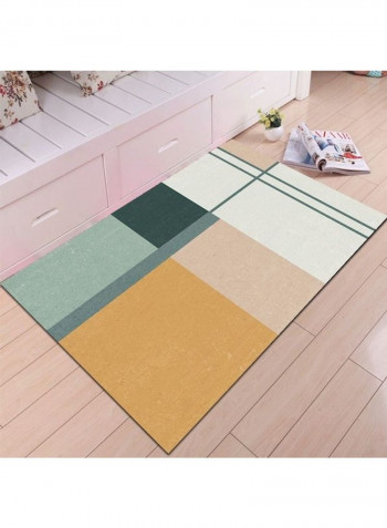 Home Floor Nordic Style Simple Rectangle Anti-Slip Bedroom Rug multicolour 120*160(W*L)cmcm