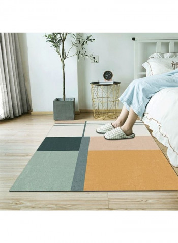 Home Floor Nordic Style Simple Rectangle Anti-Slip Bedroom Rug multicolour 120*160(W*L)cmcm
