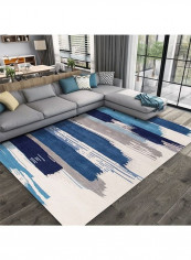 1 Piece Living Room Carpet Blue 120*160(W*L)cmcm