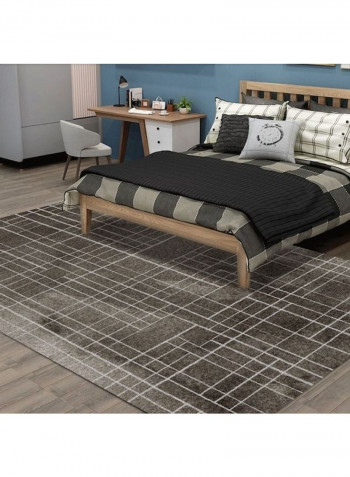 Ethnic Retro Style Plaids Pattern Washable Non-Slip Rug multicolour 120*160(W*L)cmcm