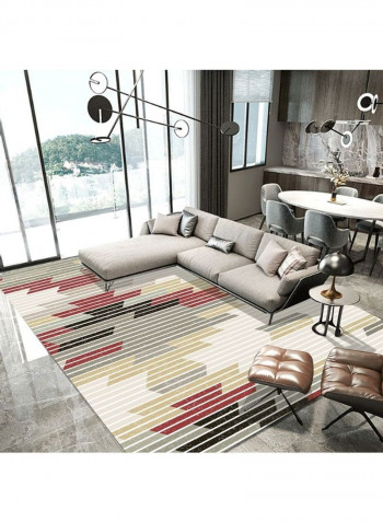 Modern Style Abstract Print Living Room Bedroom Anti-Slip Fashion Carpet multicolour 120*160(W*L)cmcm