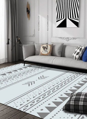 Simple Modern Style Living Room Bedroom Anti-Slip Fashion Carpet Grey 120*160(W*L)cmcm