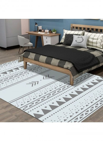 Simple Modern Style Living Room Bedroom Anti-Slip Fashion Carpet Grey 120*160(W*L)cmcm