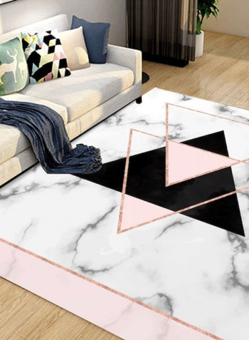 1 Piece Home Rug Modern Style Geometric Pattern Classic Carpet Pink 120*160(W*L)cmcm