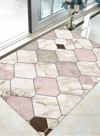 Modern Simple Patching Anti-Slip Rug Pink 120*160(W*L)cmcm