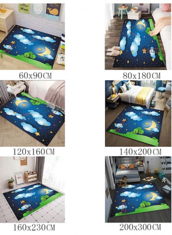 1 Piece Cartoon Rug multicolour 120*160(W*L)cmcm