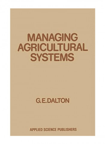 Managing Agricultural Systems Paperback