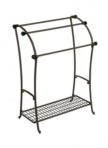 York Lyra Floor Towel Stand Bronze 25x34x12inch