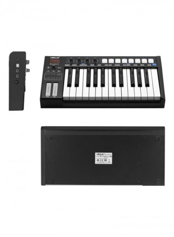 25 Portable USB MIDI Controller Keyboard