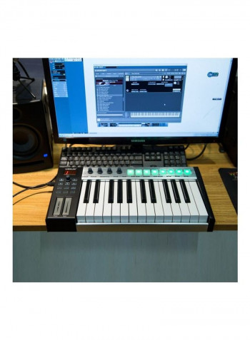 25 Portable USB MIDI Controller Keyboard