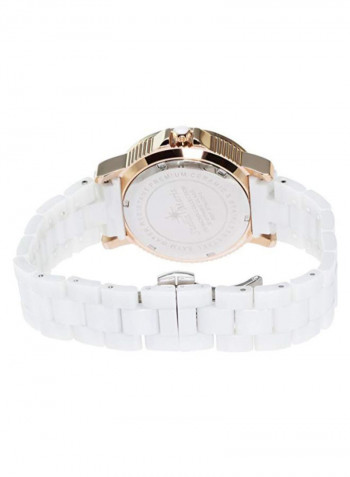 Women's Ceramic Analog Watch STM15P3