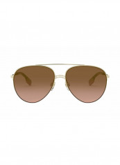 Women's Half Rim Aviator Sunglasses - Lens Size: 59 mm