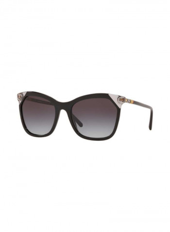 Women's Full Rim Cat Eye Sunglasses - Lens Size: 54 mm