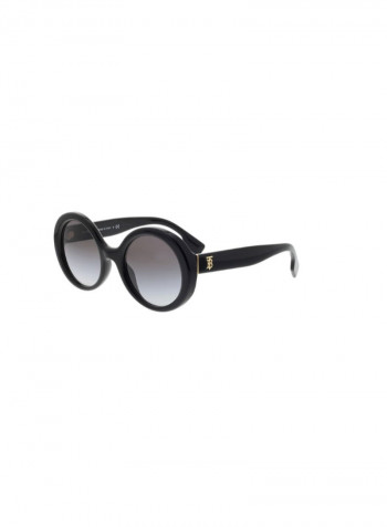 Women's Full Rim Round Sunglasses - Lens Size: 52 mm