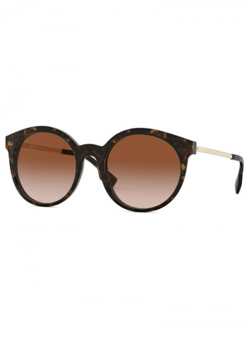 Women's Full Rim Round Sunglasses - Lens Size: 53 mm