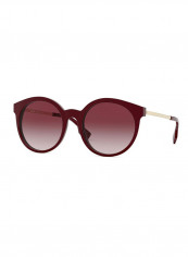 Women's Full Rim Round Sunglasses - Lens Size: 53 mm