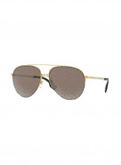 Women's Half-Rim Pilot Sunglasses