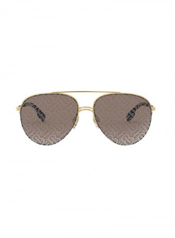 Women's Half-Rim Pilot Sunglasses