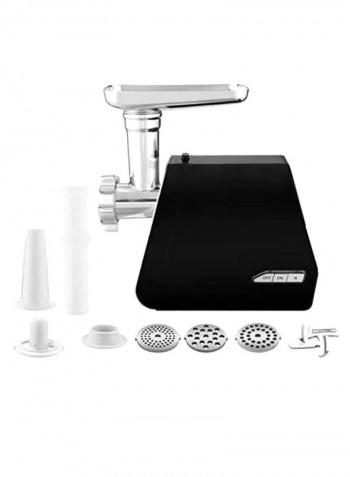Electric Meat Grinder Kit 2000W 721780966491 Black/White/Silver