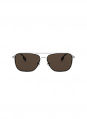 Men's Full Rim Rectangular Sunglasses - Lens Size: 59 mm