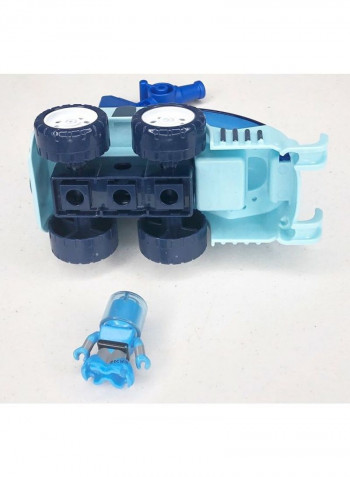 TRIO DC Super Friends Mr. Freeze And Ice Sled Building Set T4446
