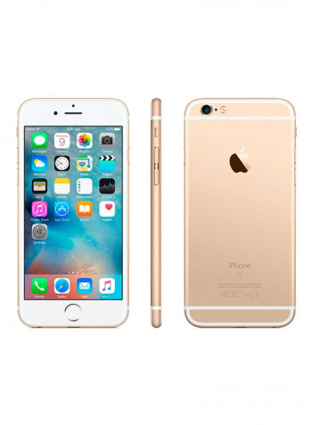 Refurbished - iPhone 6S With FaceTime Gold 128GB 4G LTE