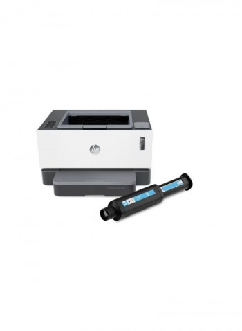 4RY23A Wireless Neverstop 1000W Laser Printer, Monochrome, Print only 380.5 x 293.4 x 211millimeter Grey/White