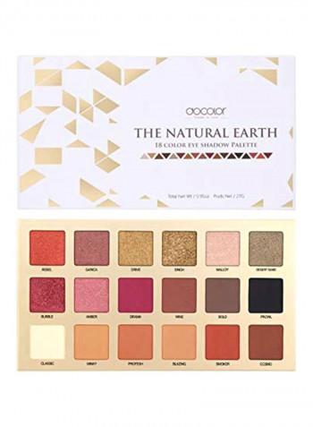Eyeshadow Matte Glitter Palette Red/Brown/Pink