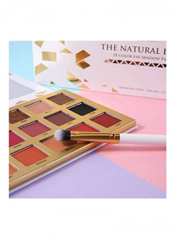 Eyeshadow Matte Glitter Palette Red/Brown/Pink