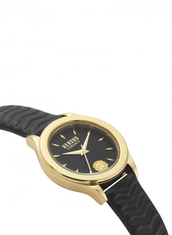 Women's Leather Analog Wrist Watch V WVSP560318