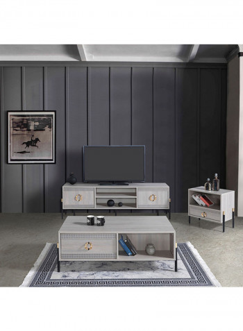 Mabel Coffee Table Grey 60x44.2x119.5cm