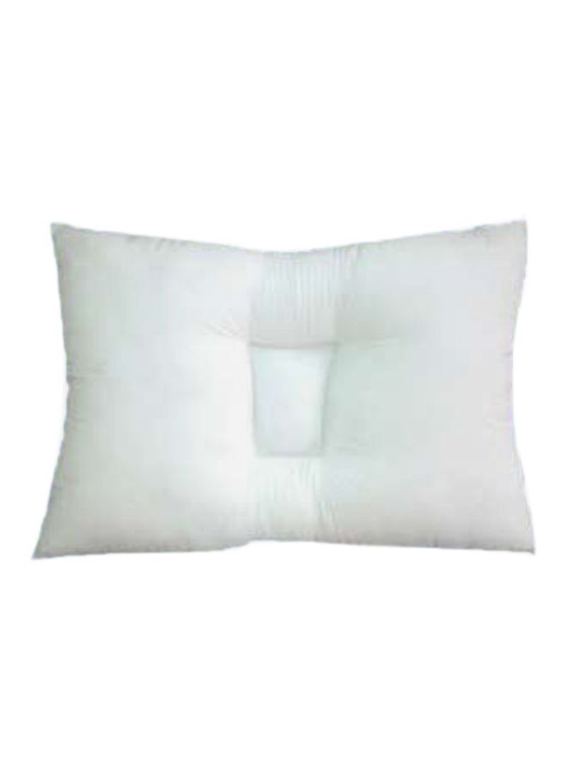3-Piece Linear Gravity Pillow Polyester White 24x17x3inch