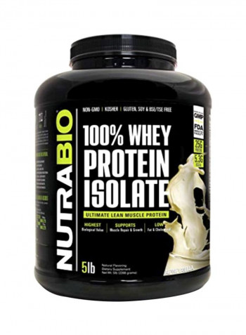 100 Percent Whey Protein Isolate Powder