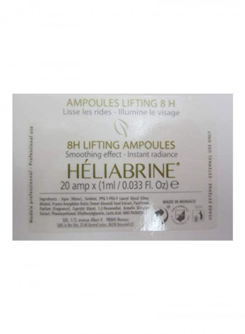 20-Piece Instant Beauty Lifting Ampoules 1ml