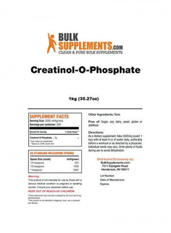 Creatinol-O-Phosphate Powder