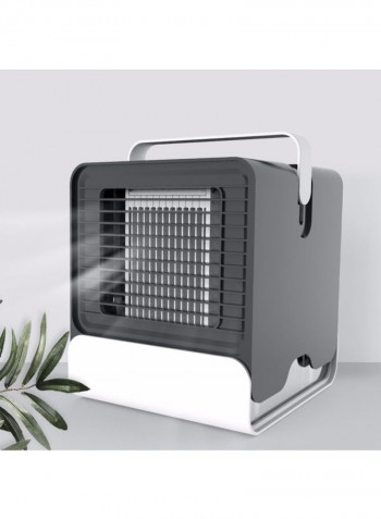 Mini Portable Air Conditioner Black 18.3centimeter