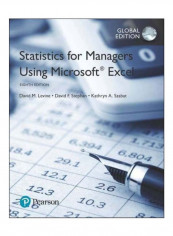 Statistics For Managers Using Microsoft Excel Paperback 8th edition