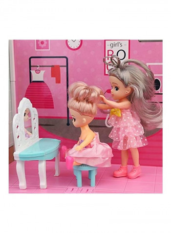 Dollhouse Dreamhouse Building Toys 7 x 17inch