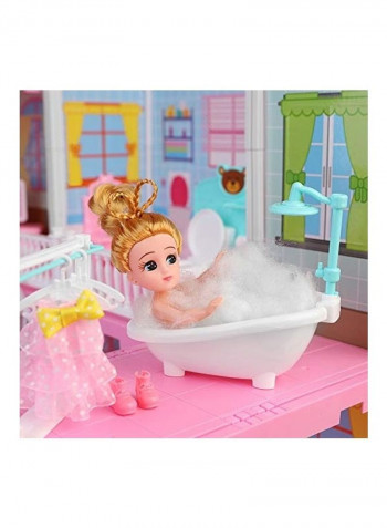 Dollhouse Dreamhouse Building Toys 7 x 17inch
