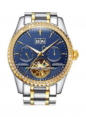 Men's Carnival Diamond Studded Chronograph Watch 8731A