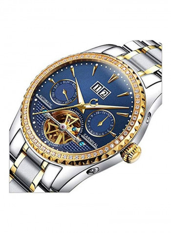 Men's Carnival Diamond Studded Chronograph Watch 8731A