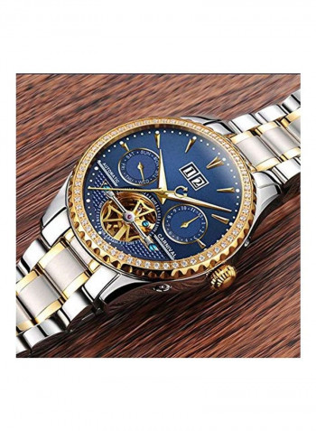 Men's Carnival Diamond Studded Chronograph Watch 8731A
