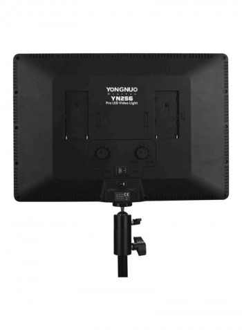 LED Video Light Lamp Steeples Adjustment Lighting Panel 14x9.5x0.9inch White/Black