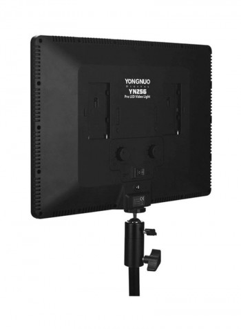 LED Video Light Lamp Steeples Adjustment Lighting Panel 14x9.5x0.9inch White/Black
