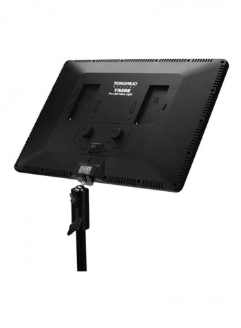 LED Video Light Lamp Steeples Adjustment Lighting Panel 14x9.5x0.9inch White/Black