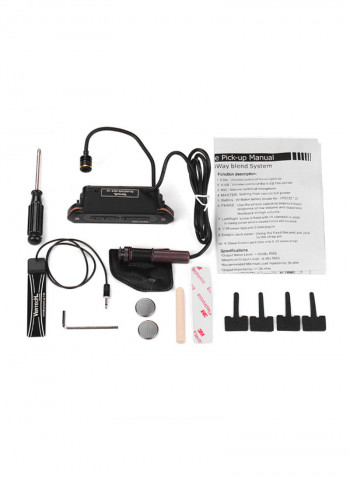Active Guitar Soundhole Pickup Transducer