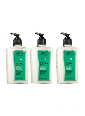 Pack Of 3 Mentha Vitamin Body Lotion 10ounce