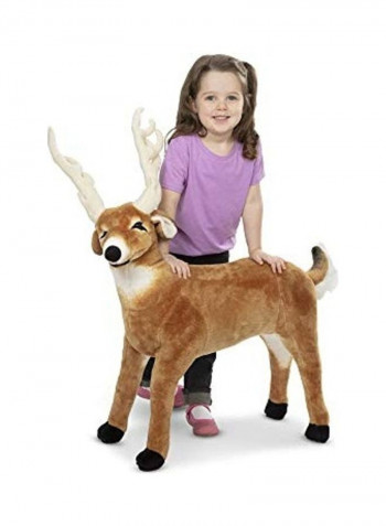 Plush Deer Toy 28x28x8inch